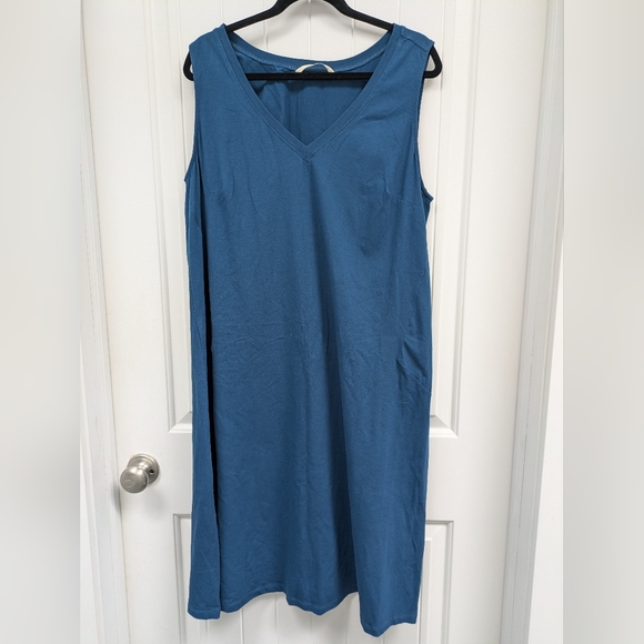 Zapella Dresses & Skirts - Zapelle Teal Sleeveless Dress